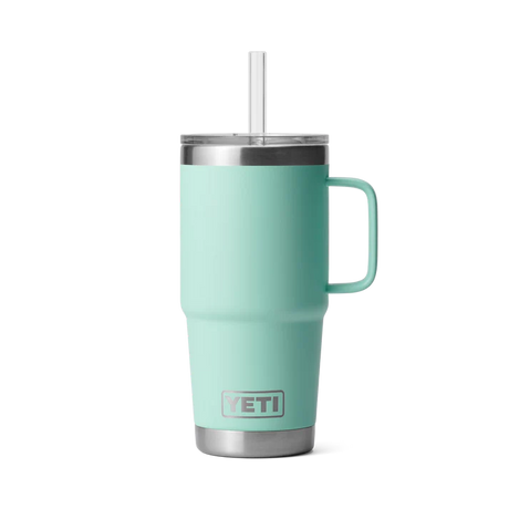 YETI Rambler 25 OZ (739ml) Straw Mug With Straw Lid - Seafoam
