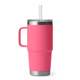 YETI Rambler 25 OZ (739ml) Straw Mug With Straw Lid - Tropical Pink