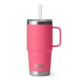 YETI Rambler 25 OZ (739ml) Straw Mug With Straw Lid - Tropical Pink