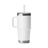 YETI Rambler 25 OZ (739ml) Straw Mug With Straw Lid - White