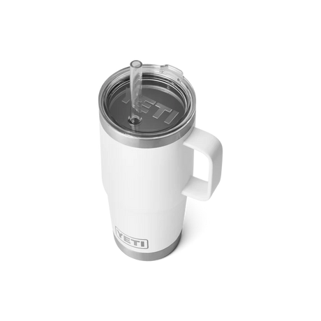 YETI Rambler 25 OZ (739ml) Straw Mug With Straw Lid - White