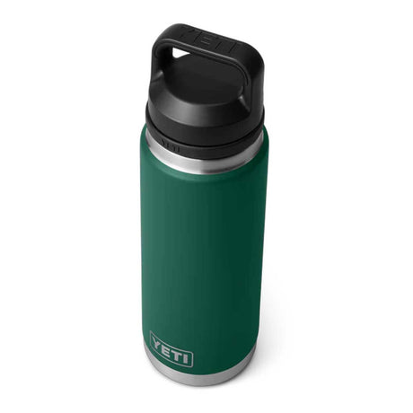 YETI Rambler 26 OZ (769ml) Bottle With Chug Cap - Black Forest Green