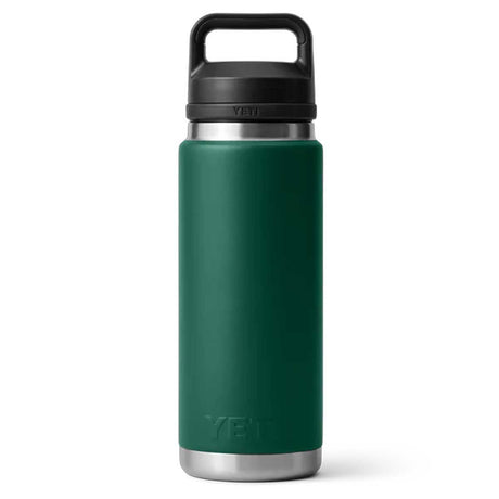 YETI Rambler 26 OZ (769ml) Bottle With Chug Cap - Black Forest Green