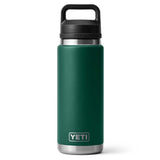 YETI Rambler 26 OZ (769ml) Bottle With Chug Cap - Black Forest Green