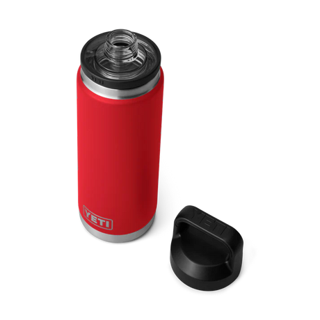 YETI Rambler 26 OZ (769ml) Bottle With Chug Cap - Rescue Red