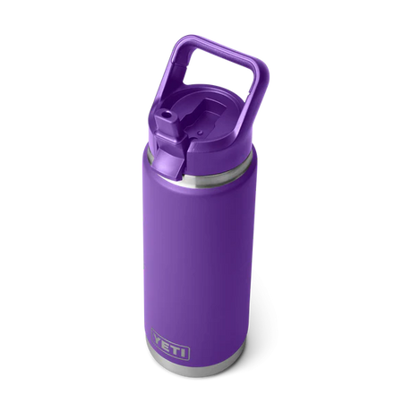 YETI Rambler 26 OZ (769ml) Bottle With Straw Cap - Pace Purple