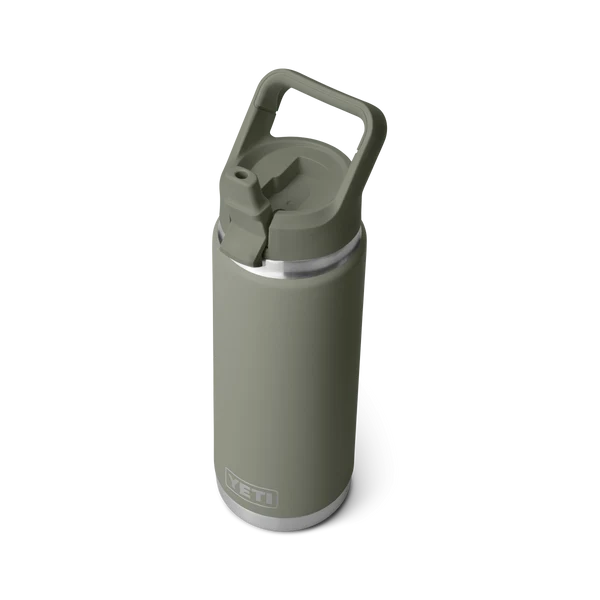 YETI Rambler 26 OZ (769ml) Bottle With Straw Cap - Pampa Green
