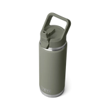 YETI Rambler 26 OZ (769ml) Bottle With Straw Cap - Pampa Green