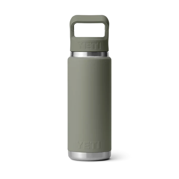 YETI Rambler 26 OZ (769ml) Bottle With Straw Cap - Pampa Green