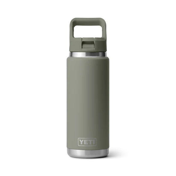 YETI Rambler 26 OZ (769ml) Bottle With Straw Cap - Pampa Green