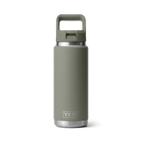 YETI Rambler 26 OZ (769ml) Bottle With Straw Cap - Pampa Green