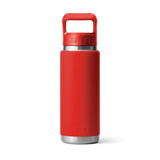 YETI Rambler 26 OZ (769ml) Bottle With Straw Cap - Rescue Red