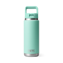 Load image into Gallery viewer, YETI Rambler 26 OZ (769ml) Bottle With Straw Cap - Seafoam
