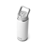 YETI Rambler 26 OZ (769ml) Bottle With Straw Cap - White