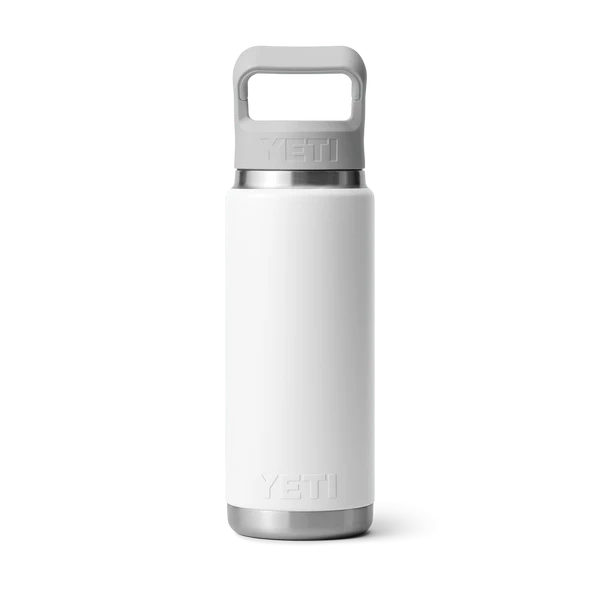 YETI Rambler 26 OZ (769ml) Bottle With Straw Cap - White