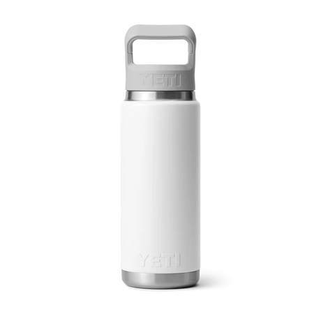 YETI Rambler 26 OZ (769ml) Bottle With Straw Cap - White