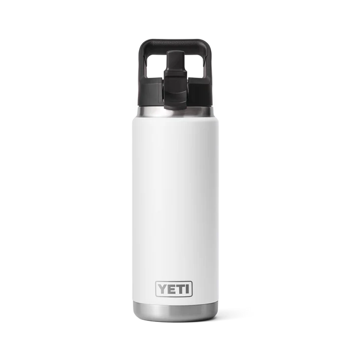 YETI Rambler 26 OZ (769ml) Bottle With Straw Cap - White