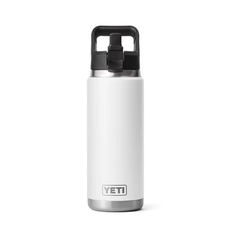 YETI Rambler 26 OZ (769ml) Bottle With Straw Cap - White