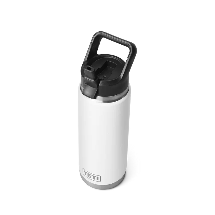YETI Rambler 26 OZ (769ml) Bottle With Straw Cap - White
