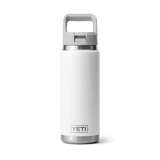 YETI Rambler 26 OZ (769ml) Bottle With Straw Cap - White
