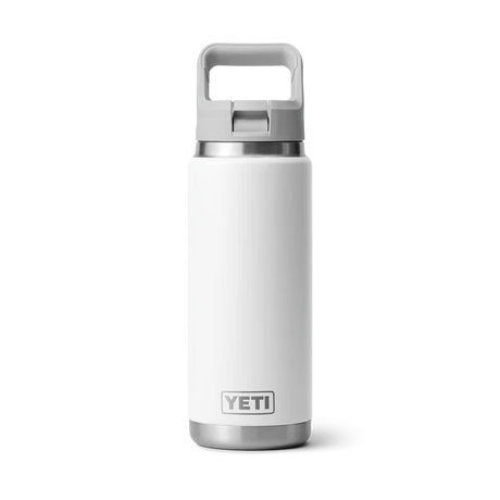 YETI Rambler 26 OZ (769ml) Bottle With Straw Cap - White