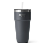 YETI Rambler 26 OZ (769ml) Straw Cup With Straw Lid - Charcoal