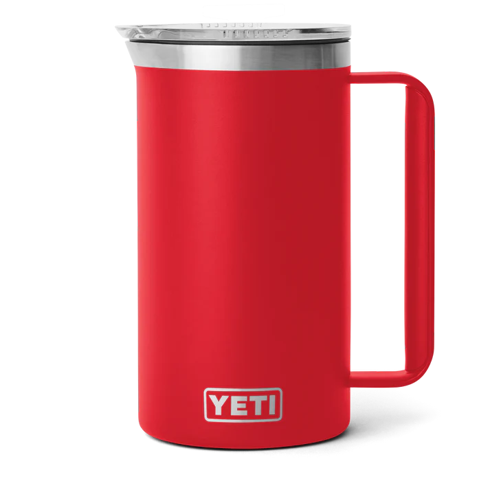 YETI Rambler 34oz (1L) Pitcher MagSlider Lid - Rescue Red