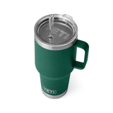 YETI Rambler 35 OZ (994ml) Straw Mug With Straw Lid - Black Forest Green
