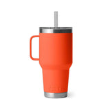 YETI Rambler 35 OZ (994ml) Straw Mug With Straw Lid - Papaya