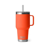 YETI Rambler 35 OZ (994ml) Straw Mug With Straw Lid - Papaya