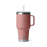 YETI Rambler 35 OZ (994ml) Straw Mug With Straw Lid - Sandstone Pink