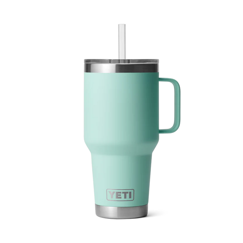 YETI Rambler 35 OZ (994ml) Straw Mug With Straw Lid - Seafoam