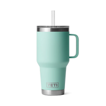 Load image into Gallery viewer, YETI Rambler 35 OZ (994ml) Straw Mug With Straw Lid - Seafoam
