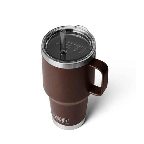 YETI Rambler 35 OZ (994ml) Straw Mug With Straw Lid - Wetlands Brown