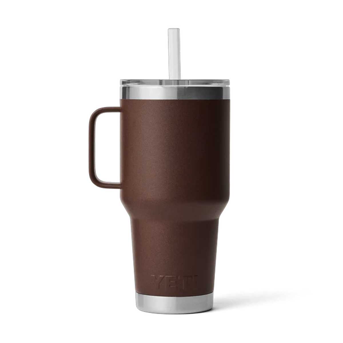 YETI Rambler 35 OZ (994ml) Straw Mug With Straw Lid - Wetlands Brown