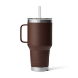 YETI Rambler 35 OZ (994ml) Straw Mug With Straw Lid - Wetlands Brown
