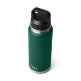 YETI Rambler 36 oz (1065ml) Bottle With Chug Cap - Black Forest Green