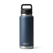 Load image into Gallery viewer, YETI Rambler 36 OZ (1065ml) Bottle With Chug Cap - Navy
