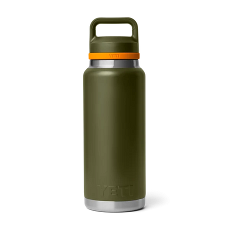 YETI Rambler 36 oz (1065ml) Bottle With Chug Cap - Olive / King Crab