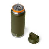 YETI Rambler 36 oz (1065ml) Bottle With Chug Cap - Olive / King Crab