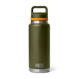 YETI Rambler 36 oz (1065ml) Bottle With Chug Cap - Olive / King Crab