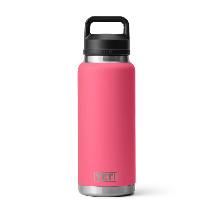 YETI Rambler 36 oz (1065ml) Bottle With Chug Cap - Tropical Pink