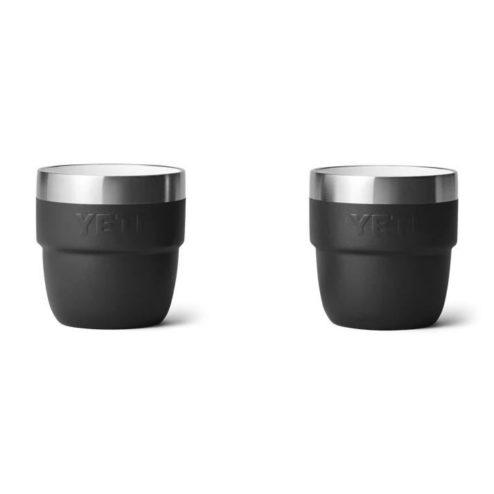 YETI Rambler 4 OZ (118ml) Stackable Espresso Cups - Black