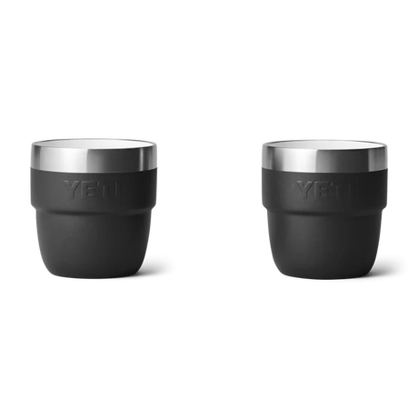 YETI Rambler 4 OZ (118ml) Stackable Espresso Cups - Black
