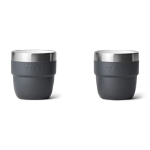 Load image into Gallery viewer, YETI Rambler 4 OZ (118ml) Stackable Espresso Cups - Charcoal YETI
