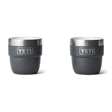 Load image into Gallery viewer, YETI Rambler 4 OZ (118ml) Stackable Espresso Cups - Charcoal YETI
