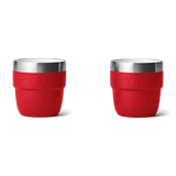 YETI Rambler 4 OZ (118ml) Stackable Espresso Cups - Rescue Red