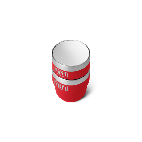 YETI Rambler 4 OZ (118ml) Stackable Espresso Cups - Rescue Red