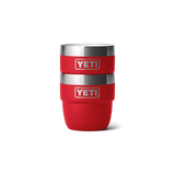 YETI Rambler 4 OZ (118ml) Stackable Espresso Cups - Rescue Red