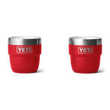 YETI Rambler 4 OZ (118ml) Stackable Espresso Cups - Rescue Red